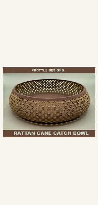 Catch Bowl Rattan
